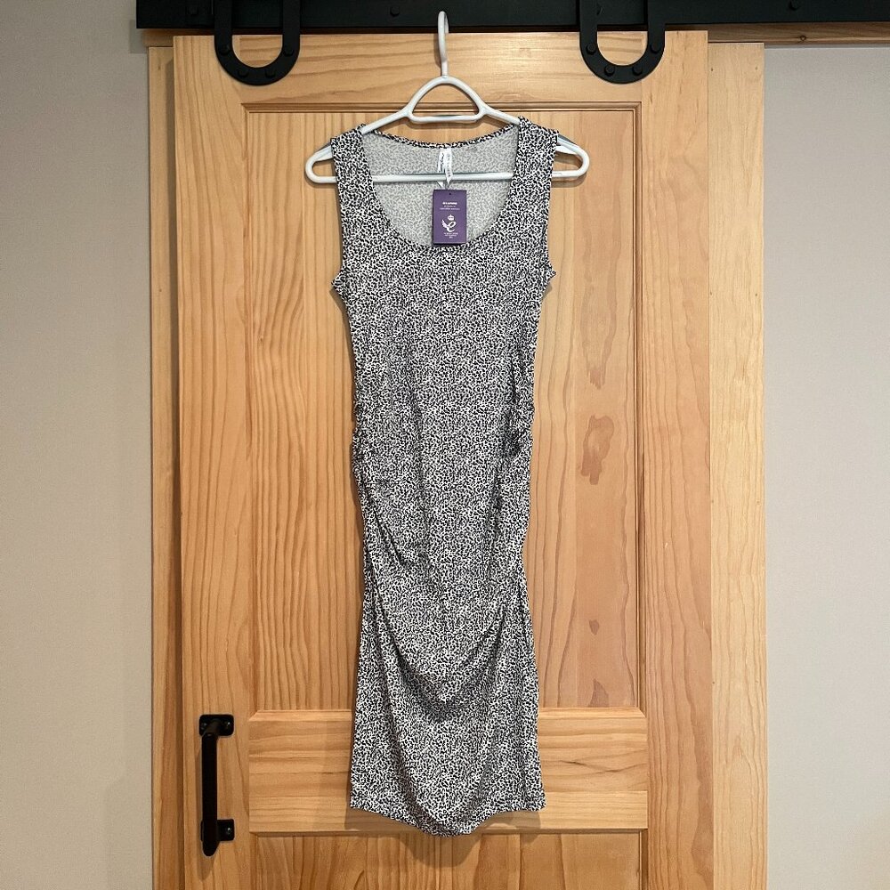 Leopard Print Maternity Dress